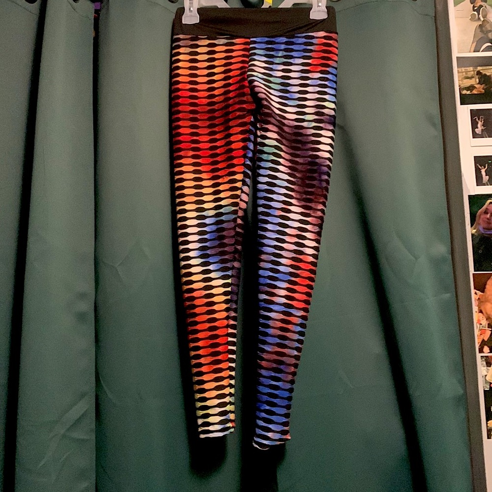Tie dye butt lifting leggings
